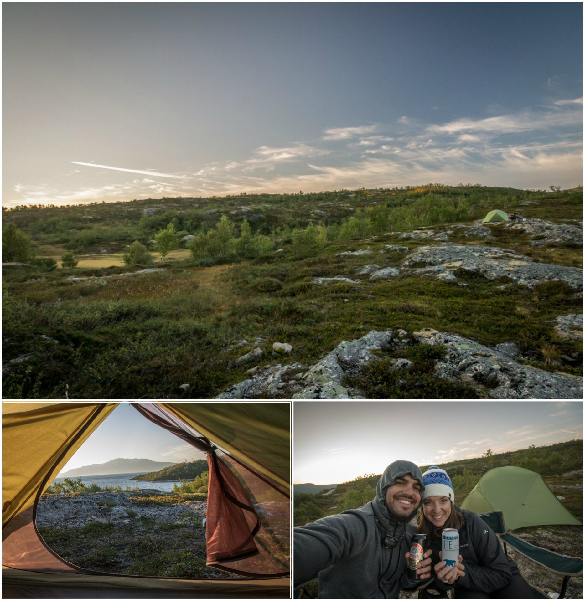 Camping Røssvatnet Norvège