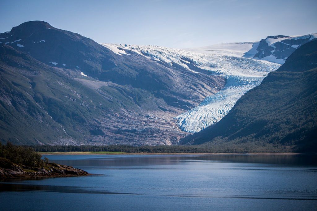 Glacier Svartisen Engabreen