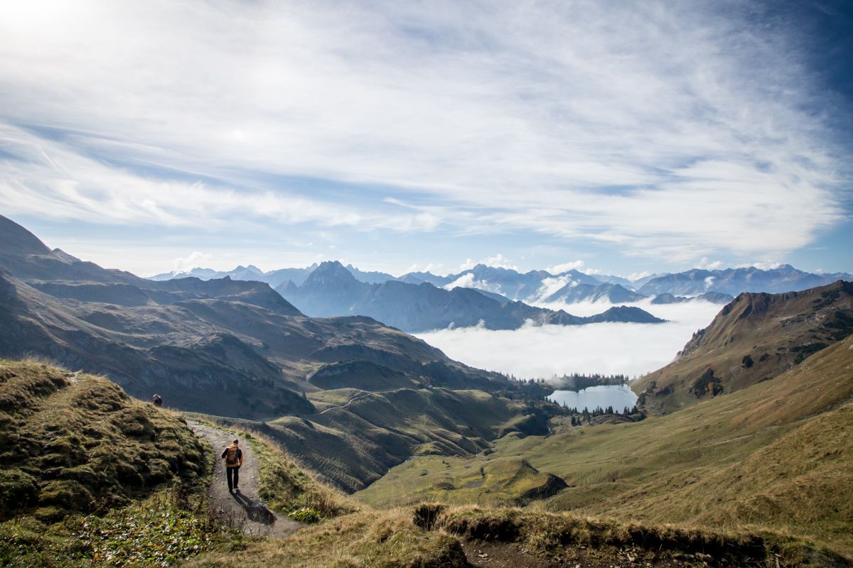 Seealpsee Station Höfatsblick au Laufbacher Eck