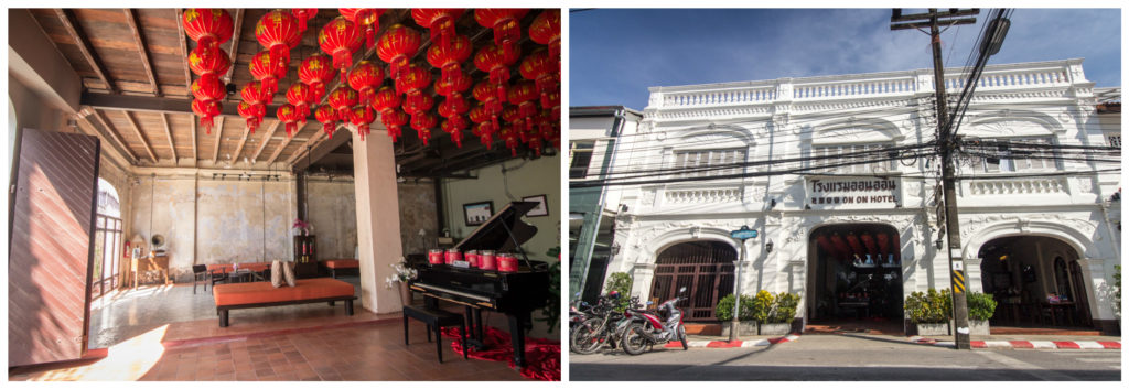 Sur les traces de Leonardo à l'Hotel On On à Phuket Town