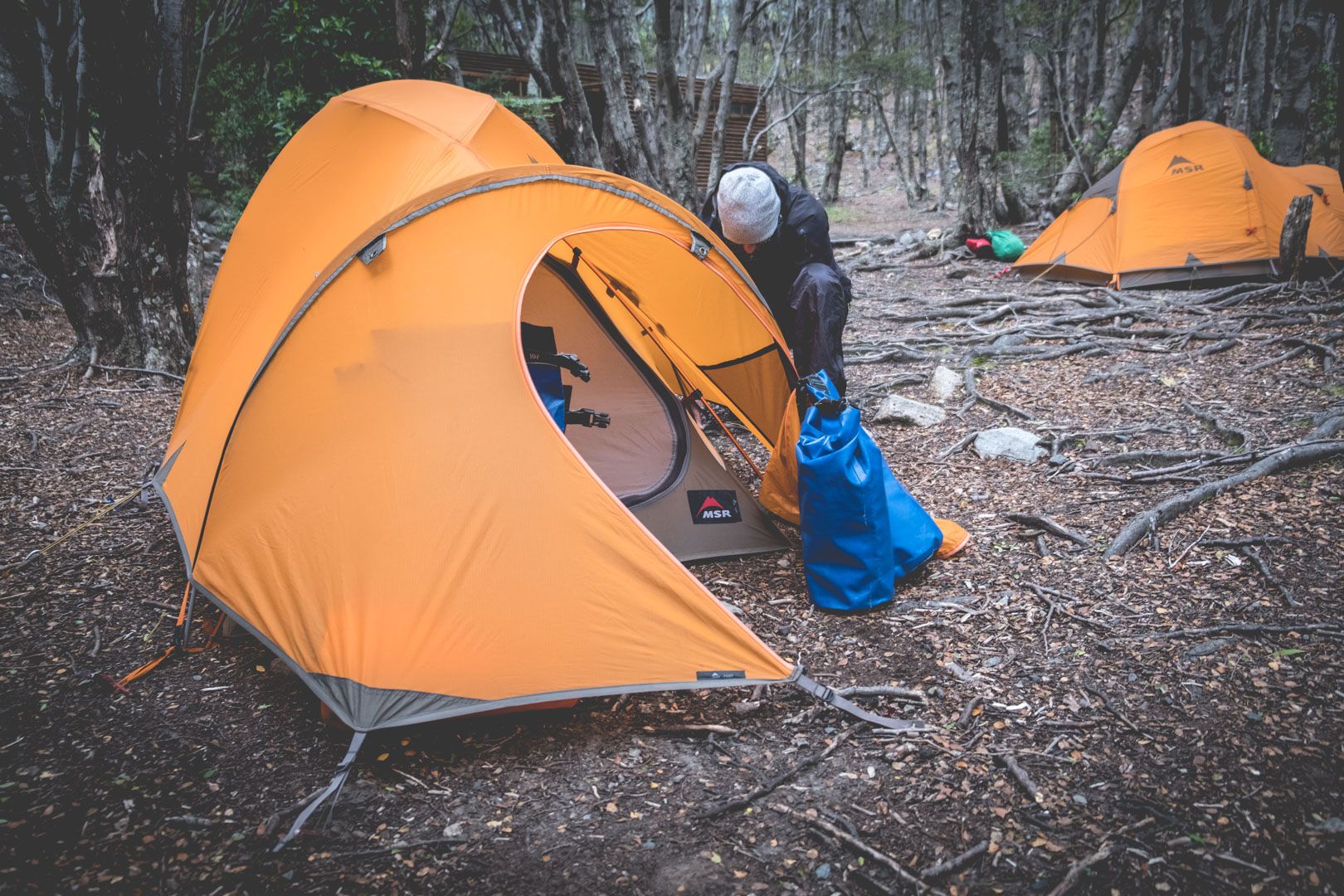 Camping au Parc national Bernardo O'Higgins