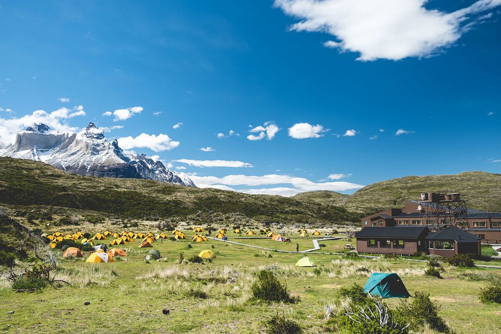 Tente pour un voyage en Patagonie